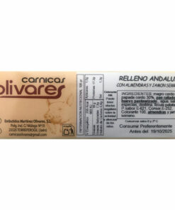 Alternative view of Morcilla Blanca 0,85 Kg. aprox.