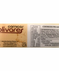 Alternative view of Chorizo Oreado Picante 1 Kg. aprox. de Úbeda Tapeo Andaluz
