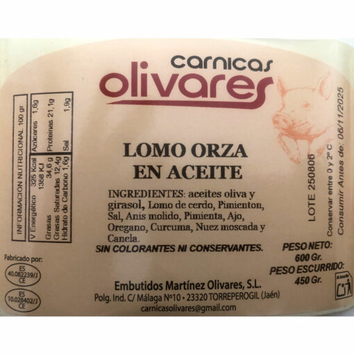 Lomo de Orza fileteado de 600 g. aprox. - Imagen 2