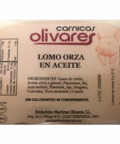 Alternative view of Lomo de Orza en tacos, 1 Kg. aprox.