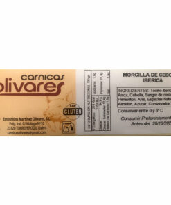 Alternative view of Morcilla de Cebolla 0,85 Kg. aprox.